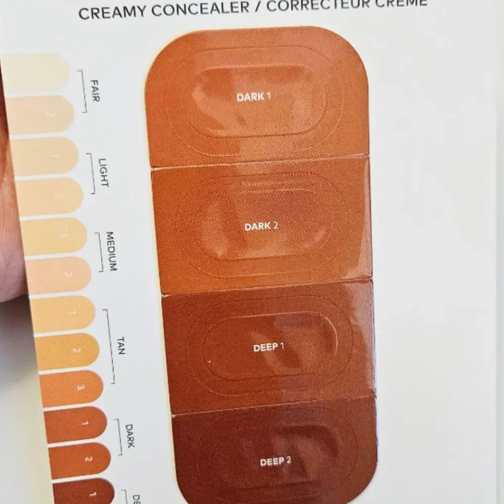 *Beautycounter* Creamy Concealer Shade Samples. Set of 8 - NEW! - FAST SHIP!!